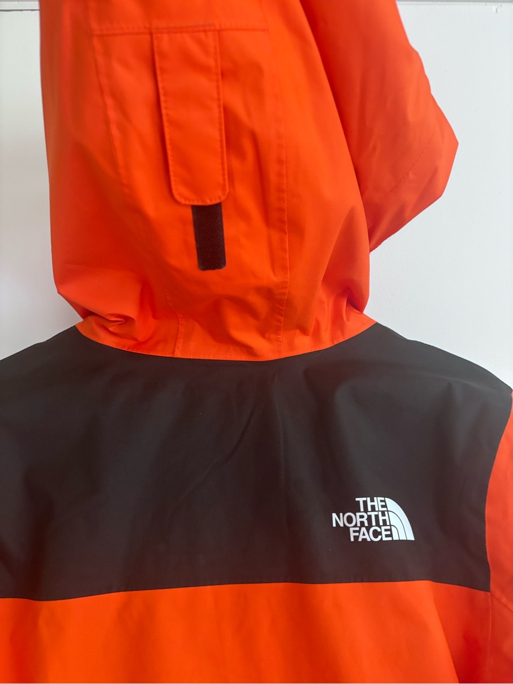 The North Face Orange and Black Insulated One-Piece Ski Suit - Picture 3 of 8